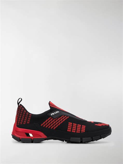 scarpe prada uomo calzino|Prada lane sneakers.